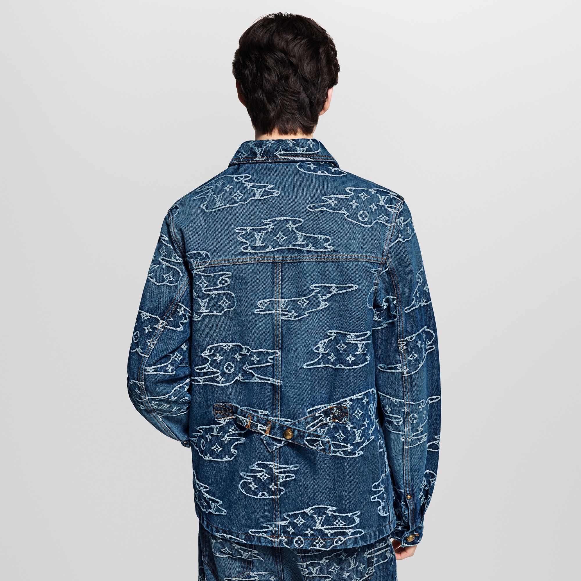 Jaqueta Jeans Utilitária com Monogram - Ready-to-Wear | LOUIS